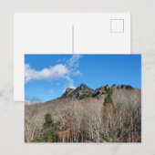 Carte Postale Mont Grand-Père, Caroline du Nord (Devant / Derrière)