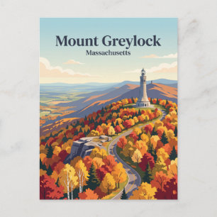 Carte Postale Mont Greylock Massachusetts