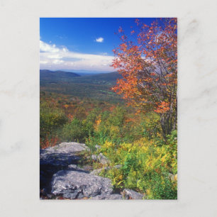 Carte Postale Mont Greylock Round Rock Vista