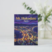 Carte Postale Mont Hakodate Japon (Debout devant)