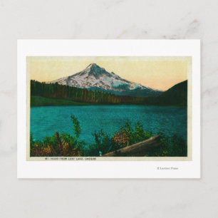 Carte Postale Mont Hood du lac Lost, ORMt. Hood