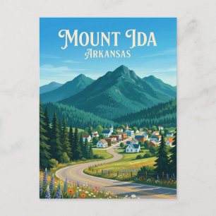Carte Postale Mont Ida États-Unis