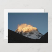 Carte postale Mont Kailash (Devant / Derrière)