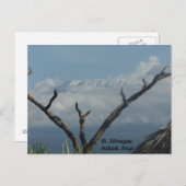 Carte Postale Mont Kilimanjaro Kenya (Devant / Derrière)