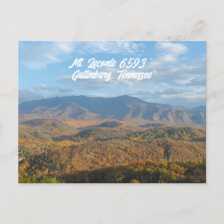 Carte Postale Mont Leconte Gatlinburg Tennessee Altitude