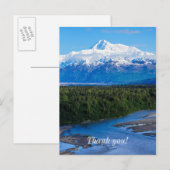 Carte Postale Mont McKinley Alaska (Devant / Derrière)