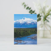 Carte Postale Mont McKinley Alaska (Debout devant)