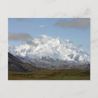 Carte Postale Mont Mckinley dans le parc national Denali, Alaska