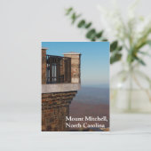 Carte Postale Mont Mitchell, Caroline du Nord (Debout devant)