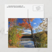 Carte Postale Mont Monadnock du réservoir NH Howe de Dublin (Devant / Derrière)