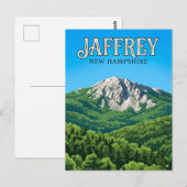 Carte Postale Mont Monadnock États-Unis (Devant / Derrière)