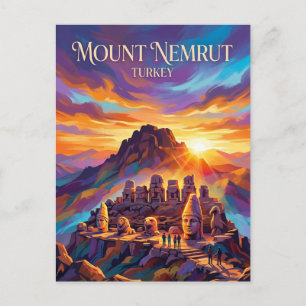 Carte Postale Mont Nemrut Turquie