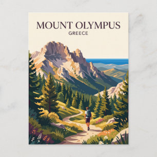 Carte Postale Mont Olympe Grèce