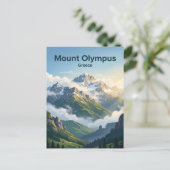 Carte Postale Mont Olympe Grèce (Debout devant)