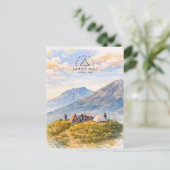 Carte Postale Mont Prau, Java central | Voyage d'aventure (Debout devant)