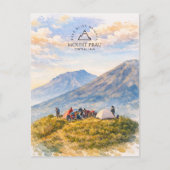 Carte Postale Mont Prau, Java central | Voyage d'aventure (Devant)