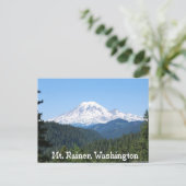 Carte Postale Mont Rainer, WA (Debout devant)