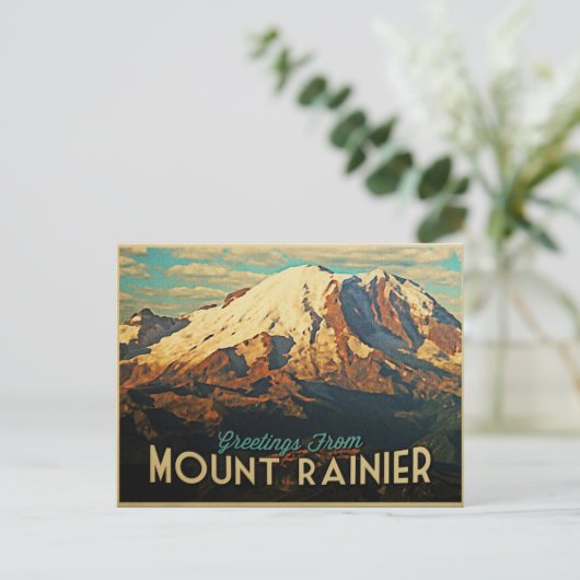 Carte Postale Mont Rainier (Debout devant)