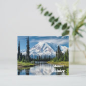 Carte postale Mont Rainier (Debout devant)