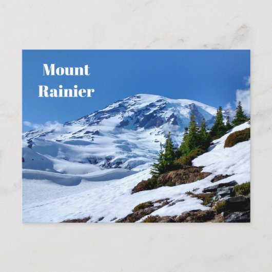 Carte postale Mont Rainier (Devant)