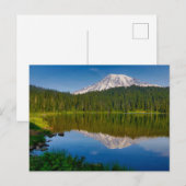 Carte Postale Mont Rainier et Reflection Lake (Devant / Derrière)