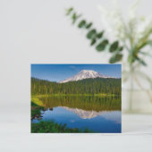 Carte Postale Mont Rainier et Reflection Lake (Debout devant)