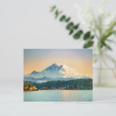Carte Postale Mont Rainier Lake Washington Toutes les occasions (Debout devant)