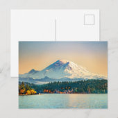 Carte Postale Mont Rainier Lake Washington Toutes les occasions (Devant / Derrière)