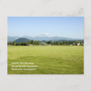 Carte postale Mont Rainier Soccer Field