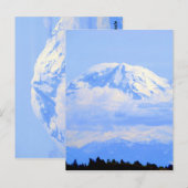 Carte Postale Mont Ranier (Devant / Derrière)