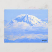 Carte Postale Mont Ranier (Dos)