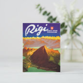 Carte Postale Mont Rigi, Suisse (Debout devant)
