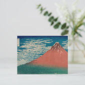 Carte Postale Mont Rouge Fuji (Debout devant)