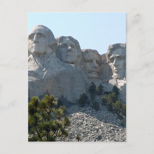 Carte Postale Mont Rushmore (Devant)
