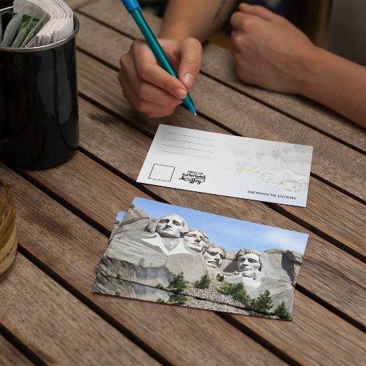 Carte postale Mont Rushmore