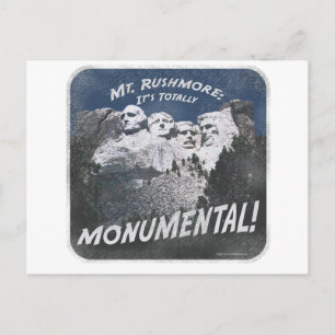 Carte Postale Mont Rushmore