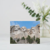 Carte Postale Mont Rushmore au printemps (Debout devant)