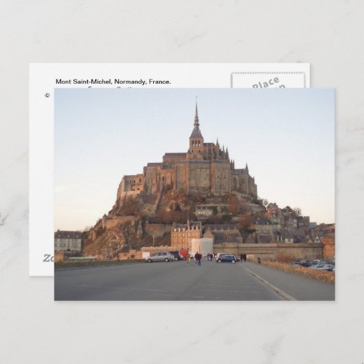 Carte Postale Mont Saint-Michel (Devant / Derrière)
