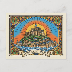 Carte Postale Mont Saint-Michel
