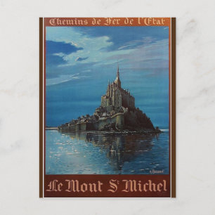 Carte Postale Mont-Saint-Michel