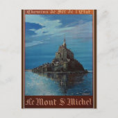 Carte Postale Mont-Saint-Michel (Devant)