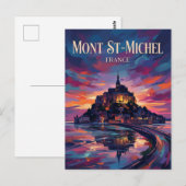 Carte Postale Mont Saint-Michel France (Devant / Derrière)