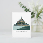 Carte Postale Mont Saint-Michel France Normandie (Debout devant)