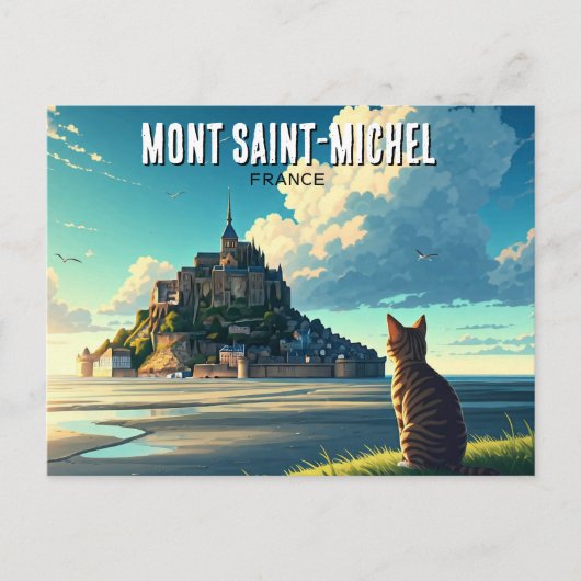 Carte Postale Mont Saint-Michel France Voyage (Devant)