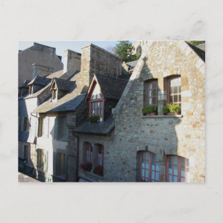 Carte Postale Mont-Saint-Michel. Maisons