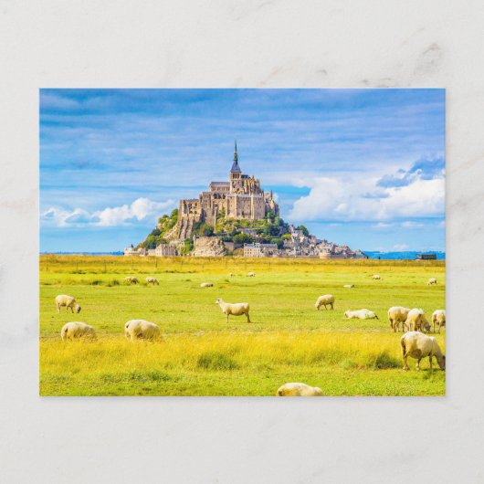 Carte Postale Mont-Saint-Michel, Normandie, France (Devant)