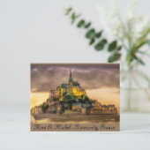 Carte Postale Mont Saint Michel, Normandie, France (Debout devant)