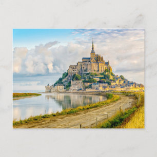 Carte Postale Mont-Saint-Michel, Normandie, France