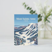 Carte Postale Mont Sainte Anne Canada (Debout devant)