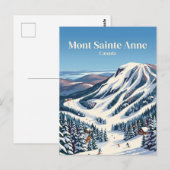 Carte Postale Mont Sainte Anne Canada (Devant / Derrière)